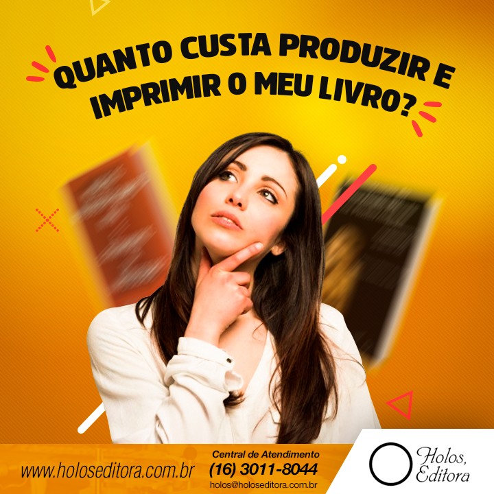 Quanto custa produzir e imprimir o meu livro?