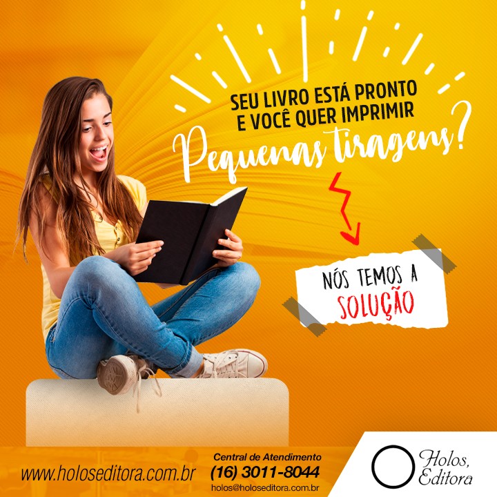 Seu livro está pronto e você quer imprimir pequenas tiragens?